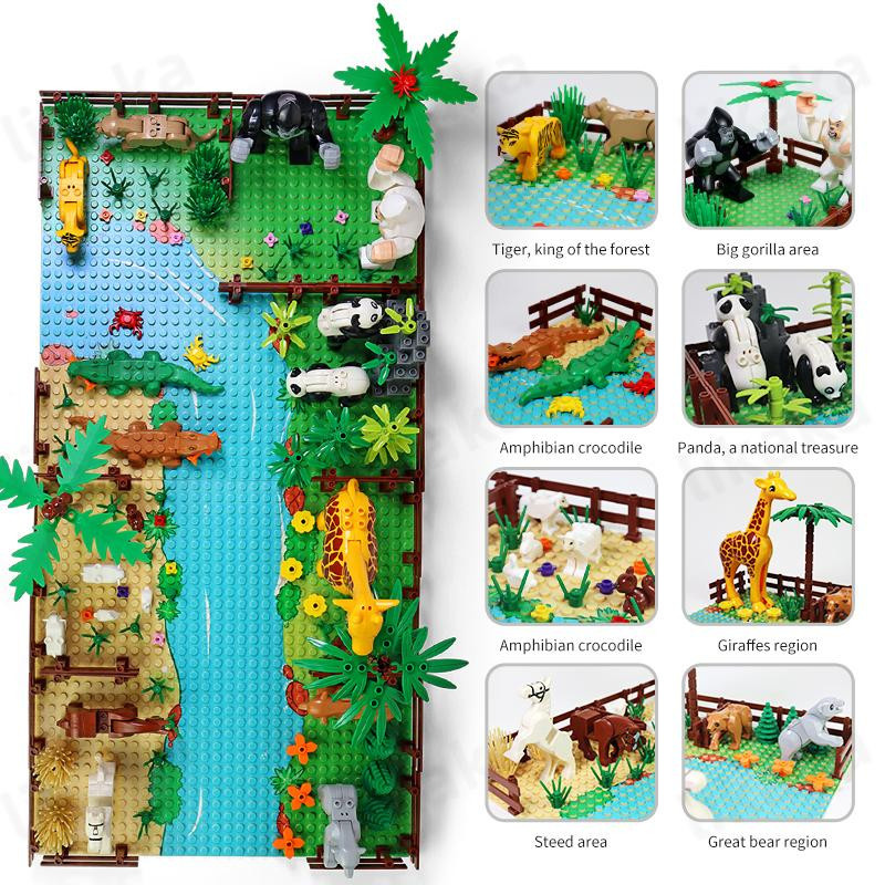 Linyi toy Zoo Tiere Spielset ab 3 Jahren - Bild 4