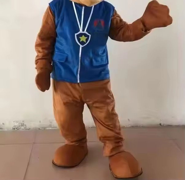 Potdemiel Paw Patrol Blauer Hund Maskottchen Kostüm, Plüsch / Textil - Bild 1