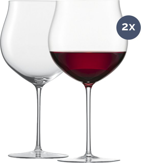 Zwiesel Glas Enoteca Burgunder Grand Cru Rotweinglas aus Kristallglas, transparent - Bild 1