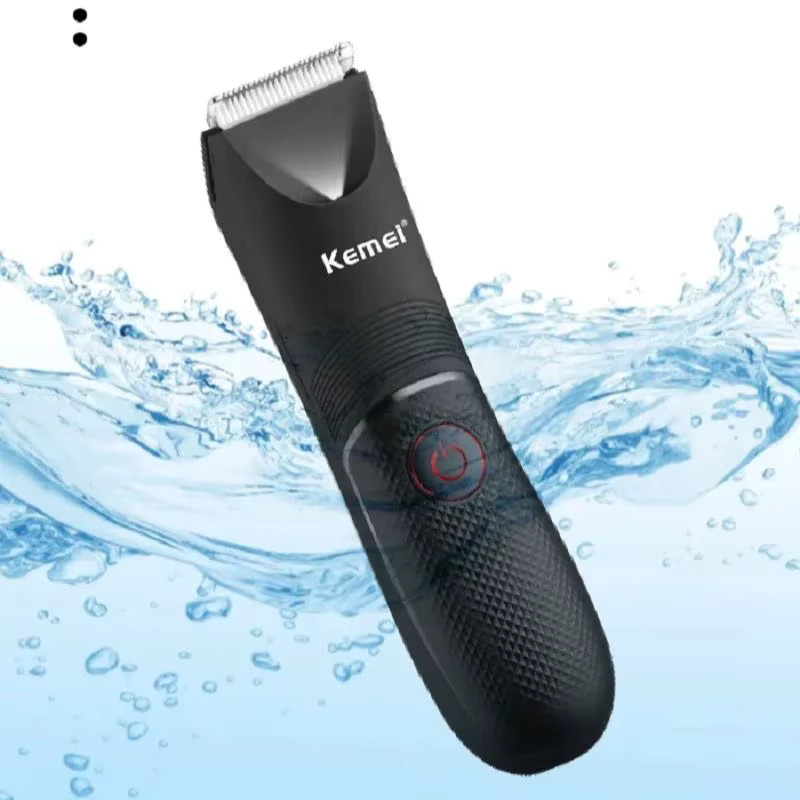 Kemei KM-1838 Intimbereich-Haarschneider, Schwarz, Unisex - Bild 2