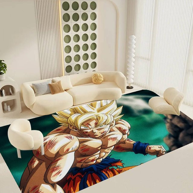 Japanische Manga Dragon Ball Fußmatte im nordischen Stil für Wohnzimmer und Schlafzimmer mit Anti-Rutsch-Funktion - Bild 1