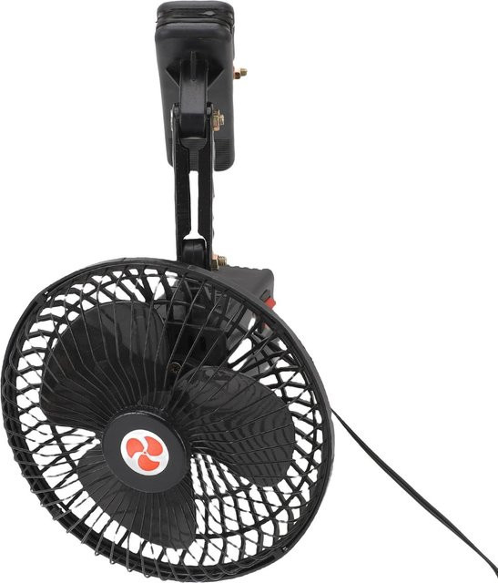 GoolRC Auto-Kühlventilator in Schwarz für LKW, Wohnmobil und Boot mit Zigarettenanzünder Anschluss DC12V - Bild 1