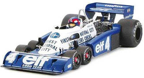 Tamiya Tyrrell P34 Six Wheeler Monaco GP77 Automodell Bausatz Maßstab 1:20 - Bild 1
