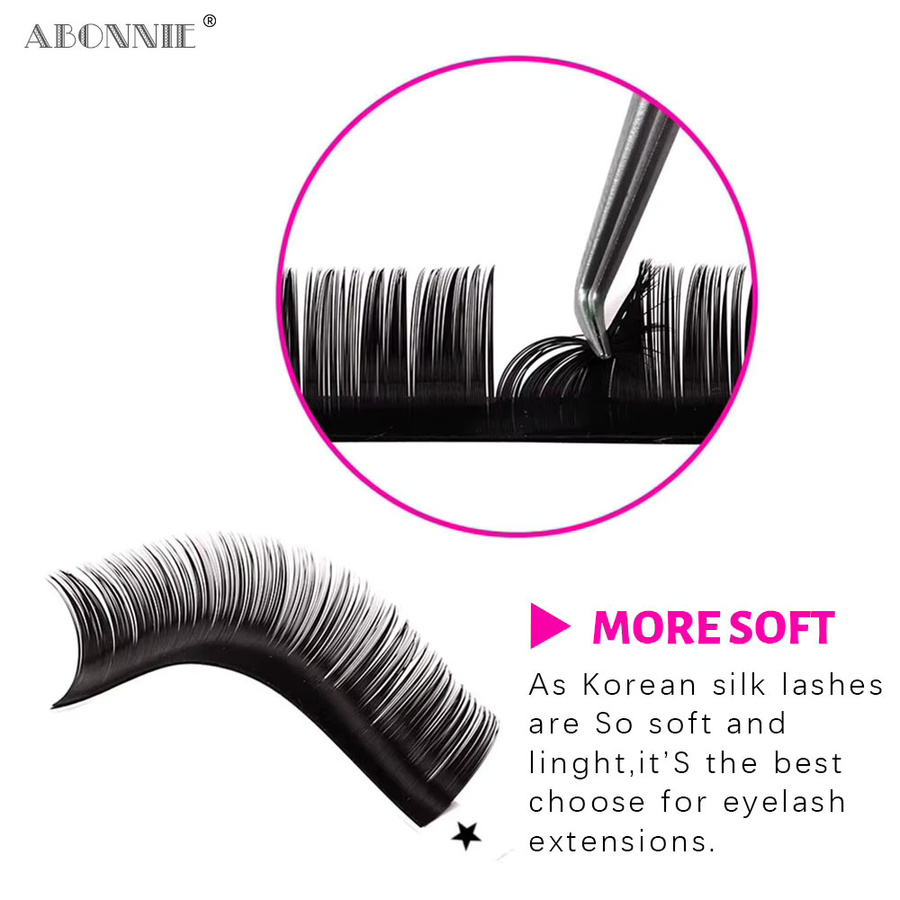 Abonnie Wimpern-Set Volumen-Wimpernverlängerungen, Black, Unisex - Bild 4