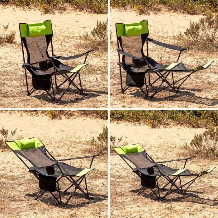 Klappbare Sonnenliege von InnovaGoods aus Textilene inklusive Tragetasche für den Garten und Außenbereich - Bild 2