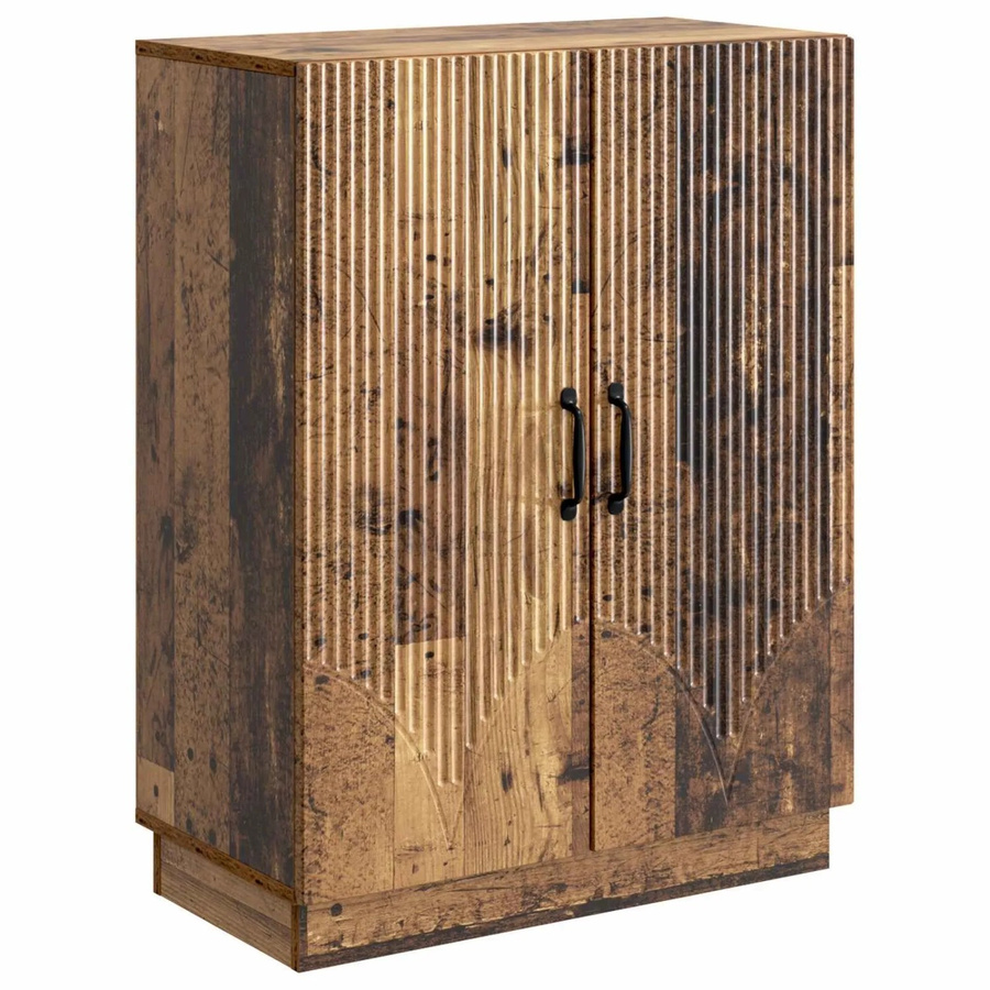 vidaXL Sideboard Altholz-Optik in Braun aus Holzwerkstoff, B/T/H: 66 x 34,5 x 87 cm - Bild 2