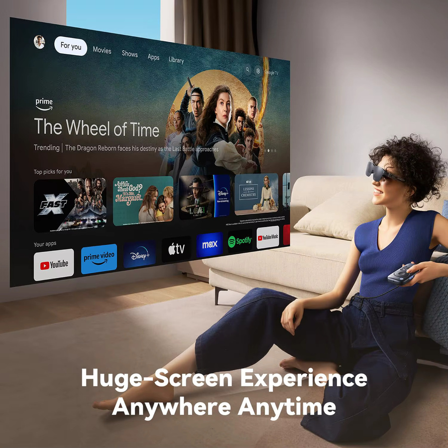 RayNeo Pocket TV Tragbares GTV-Gerät in Schwarz für AR-Brillen - Bild 2