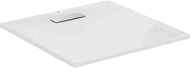 Ideal Standard Duschwanne Ultra Flat New Quadrat aus Acryl, Weiß, B/B: 80 x 80 cm - Bild 1