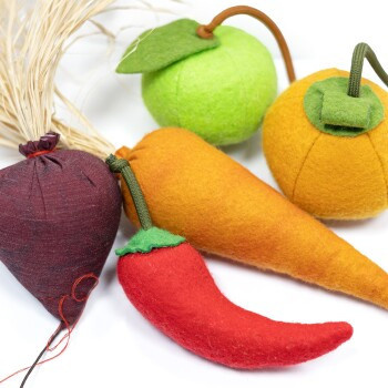 Canadian Cat Company Catnip Obst & Gemüse, 5er Set - Bild 2