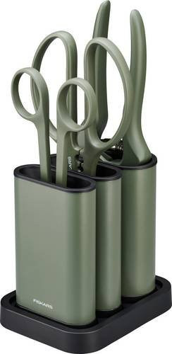 Fiskars 3-teiliges Gartenschere-Set aus Stahl in Grün - Bild 1