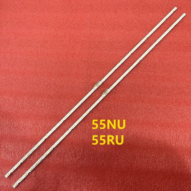 LED Hintergrundbeleuchtung Streifen in Weiß für Samsung UE55RU7302K UE55RU7305K UE55RU7372U UE55RU7100U UE55RU7020K UE55RU7100W UE55RU7179U UE55RU7105K - Bild 1