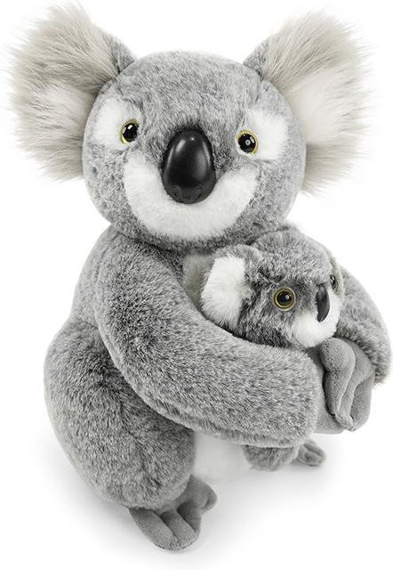 Mutter und Baby Koala Plüschtier, ab 0 Jahre, Grau - Bild 1