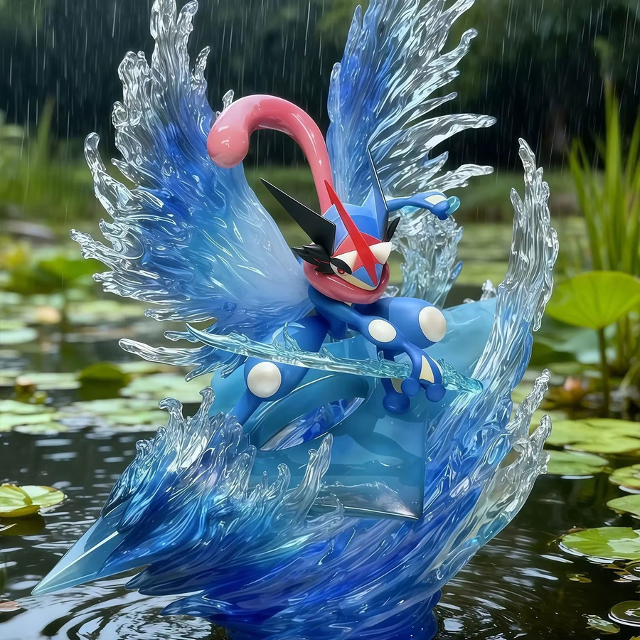 Potdemiel Pokémon Greninja Actionfigur, PVC, 21cm - Bild 2