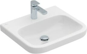 Villeroy & Boch Waschtisch Architectura aus Keramik, weiß, B/T: 55 x 47 cm, 1 Hahnloch, ohne Überlauf - Bild 1