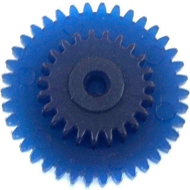 VDO BGE648 Tachometer Kilometerzähler Reparatur Zahnrad in Blau mit 38x23 Zähnen - Bild 1