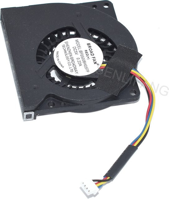 Broad Fan CPU-Lüfter BF05008H05FP DC5V 0,22A 4-Draht in Schwarz - Bild 1