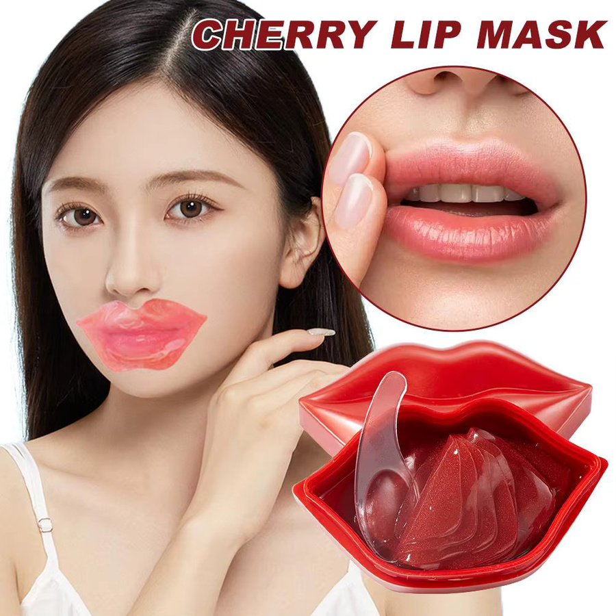 eelhoe Kirsch-Vitamin-Lippenmaske, Lippenpflaster für trockene Haut, Unisex - Bild 3
