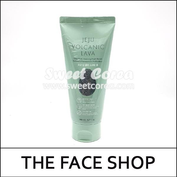 DER FACESHOP Jeju Volcanic Lava Schaumpeeling, 140 ml - Bild 1