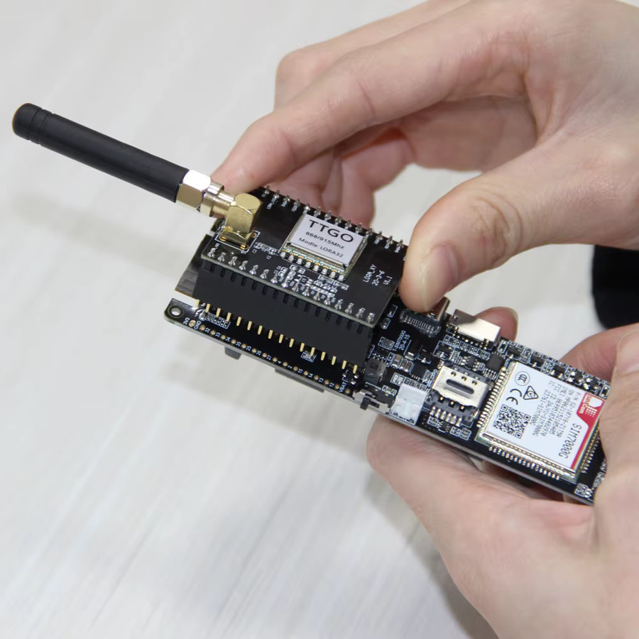 LILYGO TTGO T-SIM7000G ESP32 Entwicklungsboard mit WiFi, Bluetooth, GPS und SIM7000G Modul in Schwarz - Bild 3