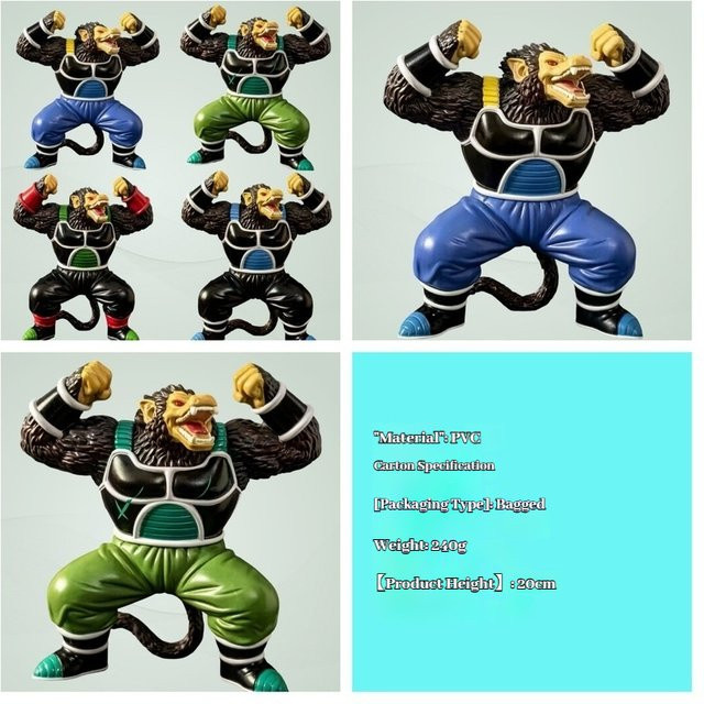 Bandai Dragon Ball Great Ape Bardock Gk Figur, PVC, 20 cm - Bild 1