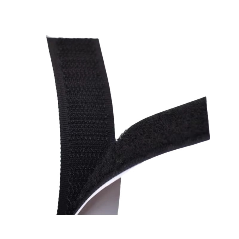 ZHOUCHEN Selbstklebendes Klettband für Lithium-Batterien, doppelseitig, Schwarz, Breite: 2 cm - Bild 2