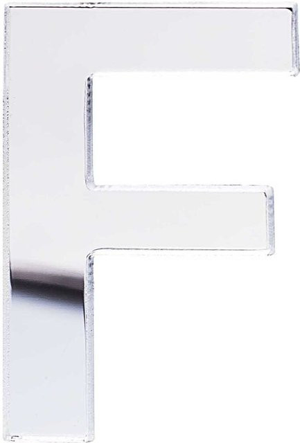 Rico Design Spiegel in Form eines Großbuchstabens mit 32 mm Durchmesser - Bild 1