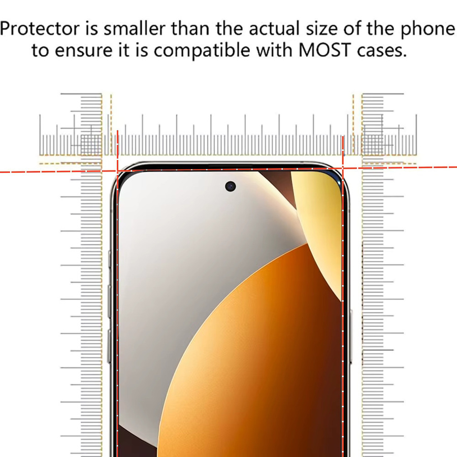 5 Stück HD-Displayschutzfolie aus gehärtetem Glas für Xiaomi Redmi Note 15 14 13 Pro 5G 4G, transparent - Bild 2