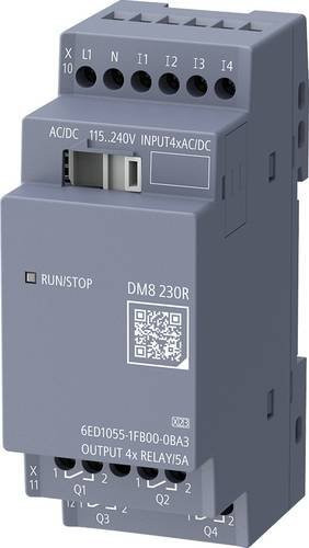 Siemens SPS-Erweiterungsmodul 6ED1055-1FB00-0BA3 in Grau - Bild 1