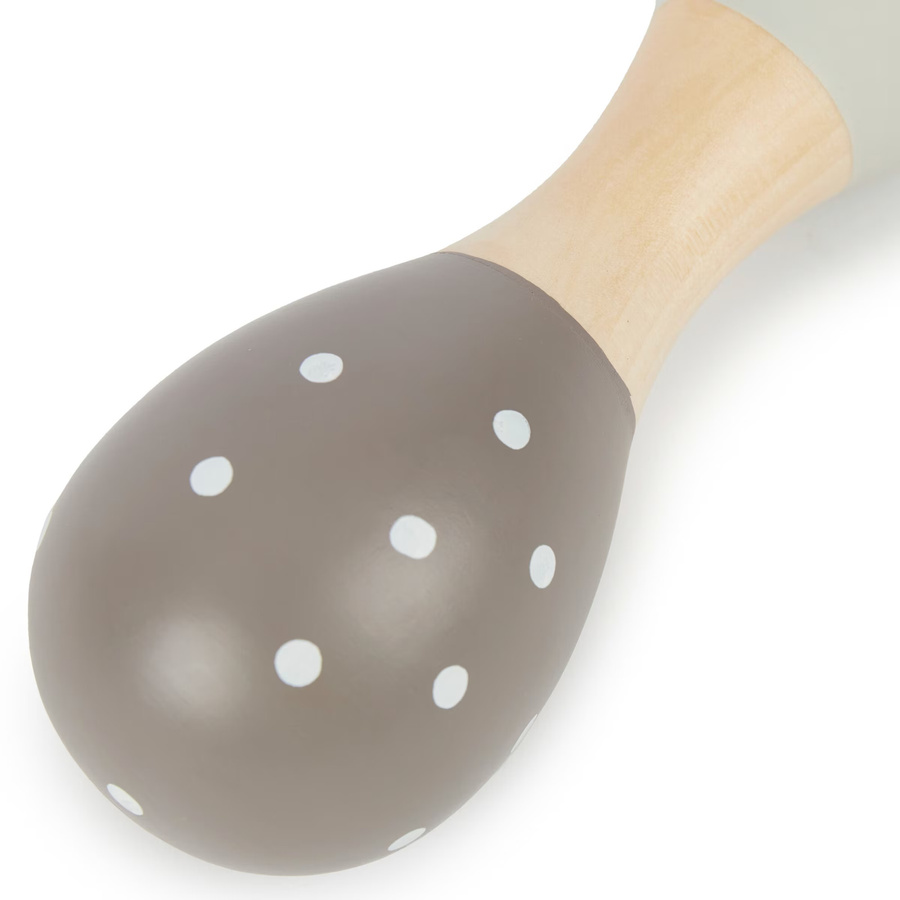 Bieco Baby Holzrassel Igel Hantelrassel, 2er Set - Bild 2