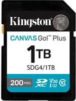 Kingston Canvas Go! Plus 1TB SDXC Speicherkarte V30 A2 in Schwarz und Multicolour - Bild 1