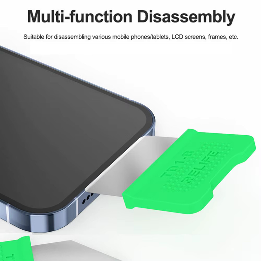 RELIFE TD1-A/B Multifunktions-Demontage-Werkzeug in Grün zur Reparatur von Mobiltelefonen und Tablets sowie zur Entfernung von Bildschirmkleber - Bild 2