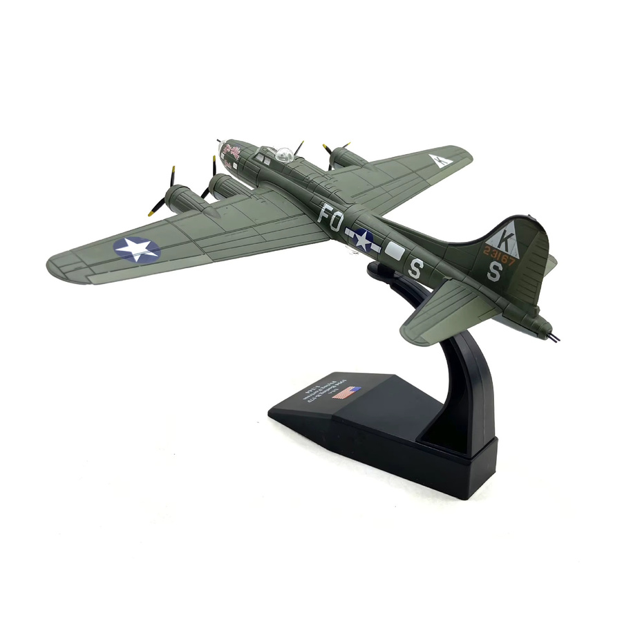 ZOCO US B17 Flugzeugmodell, Maßstab 1:144, Kunststoff - Bild 2