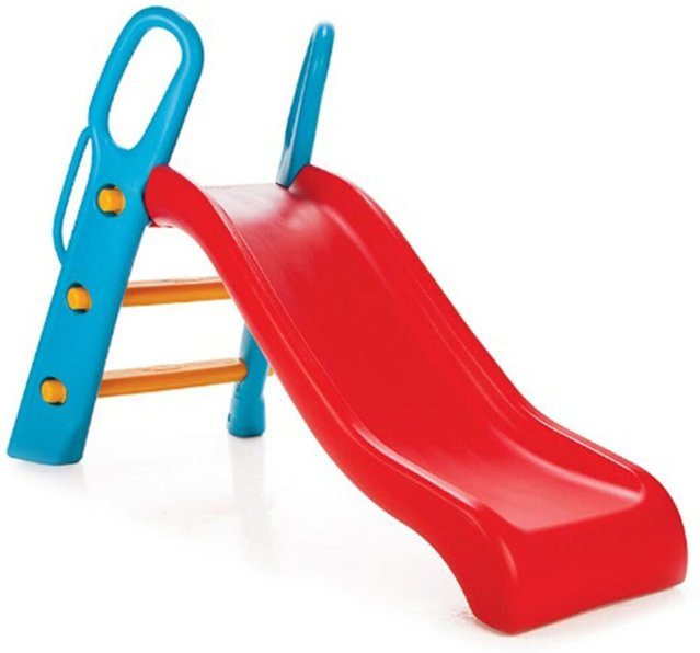 Pilsan Kinderrutsche Bingo in Rot und Blau, B/T/H: 62,5 x 64 x 93 cm - Bild 1