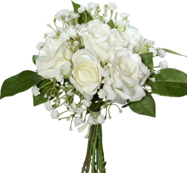 Künstlicher Rosenstrauß Rupert von Aplanta, gemischt, Höhe: 20 cm - Bild 1