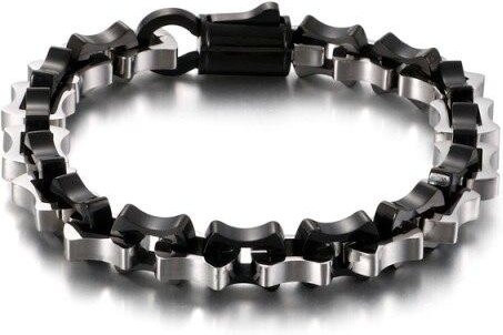 Armband Edelstahl, Gold, Herren, 22,5 cm - Bild 1