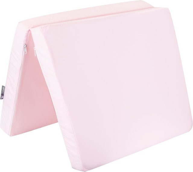 Kikkaboo Mini Babybett-Faltmatratze Dream Big in Pink mit abnehmbarem Baumwollbezug, B/B/H: 80 x 45 x 5 cm - Bild 1