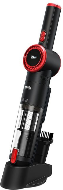 SILVA HOMELINE Hochleistungs-Akku-Staubsauger mit HEPA-Filter und Display in Schwarz - Bild 1