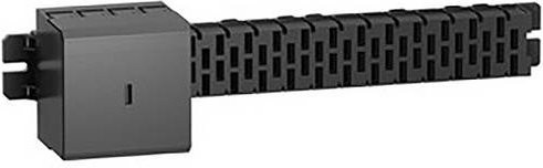 Schneider Electric AK5JB145 Schaltschrank-Schiene in Schwarz, Länge: 160 cm - Bild 1