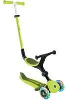 Globber Go-Up Active Lights 3 in 1 Dreirad Laufrad und Scooter lime grün - Bild 1
