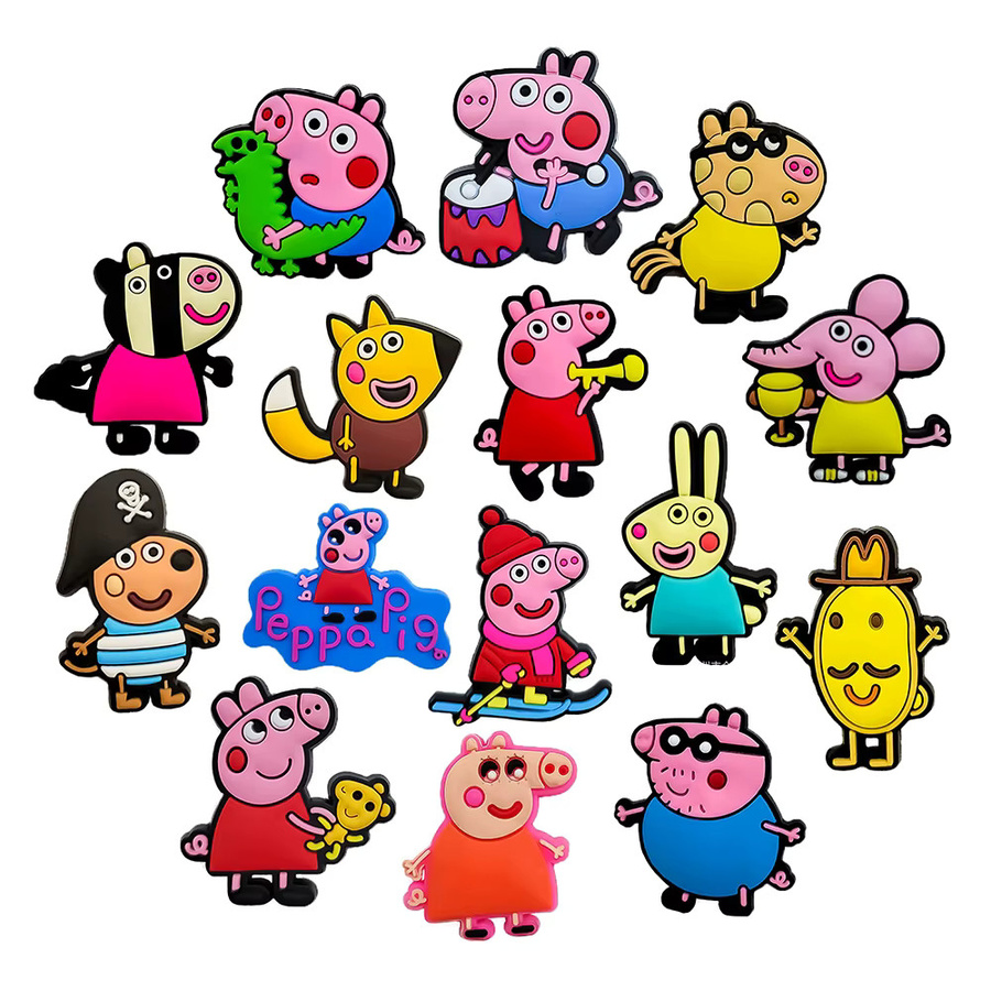 Mesuca Charms, Cartoon-Schweinchen, Unisex - Bild 3