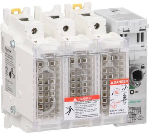 Schneider Electric Lasttrennschalter Sicherung in Weiß - Bild 1
