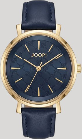 Joop! Armbanduhr, Edelstahl, Gold, Quarz, Leder, Damen - Bild 1