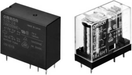 Omron G2R-1-H-DC24 Powerrelais 24 V/DC 5A 1 Wechsler Schwarz - Bild 1