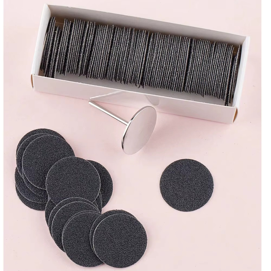 Easy Nail Schleifpapier mit Metallstiel, 100 Stück, Fußfeile für Füße - Bild 5