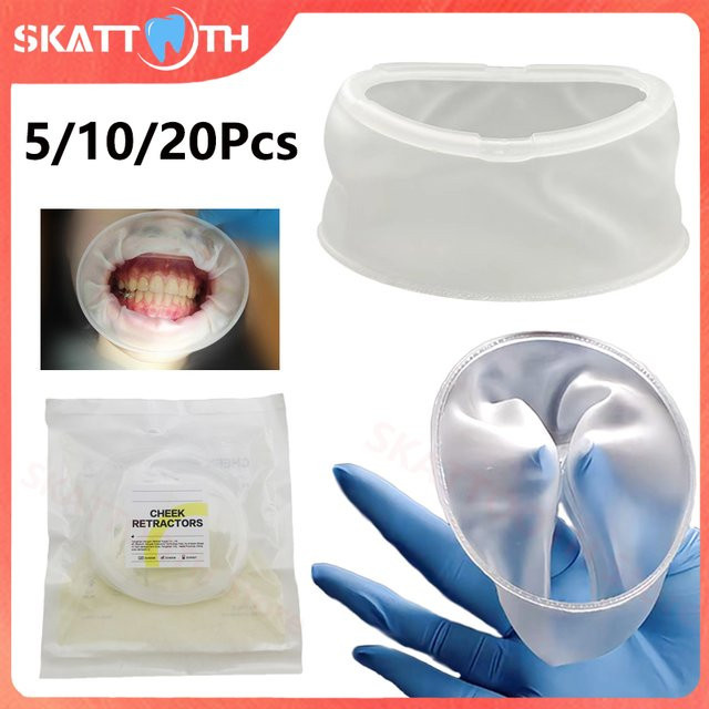 SKATTOOTH Mund Opener Wange Retraktoren, Nicht-Latex, O Form - Bild 1