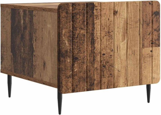 vidaXL Couchtisch mit Schubladen in Altholz-Optik, Braun, B/T/H: 49 x 50 x 42 cm - Bild 1