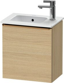 Duravit Waschtischunterschrank D-Neo in Eiche Natur, Wandmontage, B/T/H: 41 x 27,4 x 44 cm - Bild 1