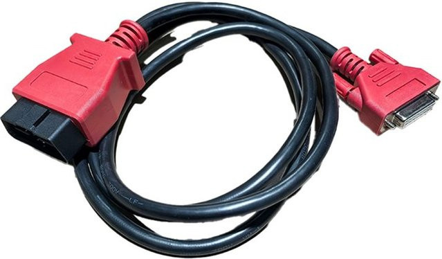 Autel 15-Pin-OBD2-Verlängerungskabel in Rot für Maxisys MK808 MP808 MS906 MS908 MK908 mit DB15-Pin-Buchse auf OBD-16-Pin-Stecker - Bild 1