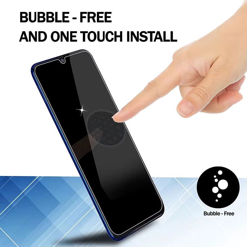 999D Voll gehärtetes Schutzglas für Xiaomi Redmi Note 12 11 10 9 Pro Plus 11T 10S und Redmi 7 8 9 9A in Transparent - Bild 5
