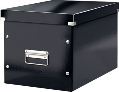 LEITZ Aufbewahrungsbox Click + Store für ovale und höhere Gegenstände, Schwarz, B/T/H: 32,0 x 31,0 x 36,0 cm - Bild 1